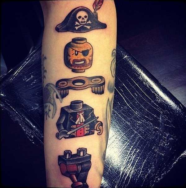 Die Welt der lustigen Lego-Tattoos – Tattoo Spirit