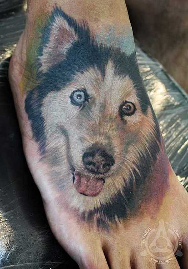24 Wundervolle HundeTattoos Tattoo Spirit