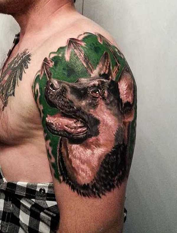 24 Wundervolle HundeTattoos Tattoo Spirit