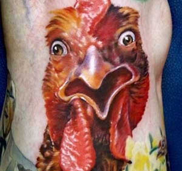 Fat chick tattoo