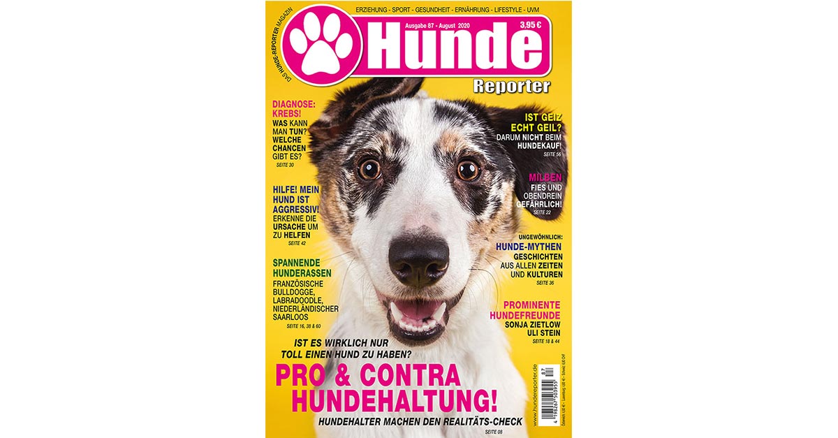 Samarbejdsvillig vedhæng skadedyr Hunde-Reporter – Ausgabe 87 – September 2019 – Hundereporter