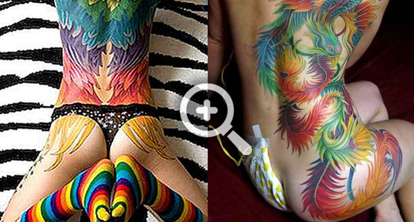 Farbenfrohe RegenbogenTattoos Tattoo Spirit
