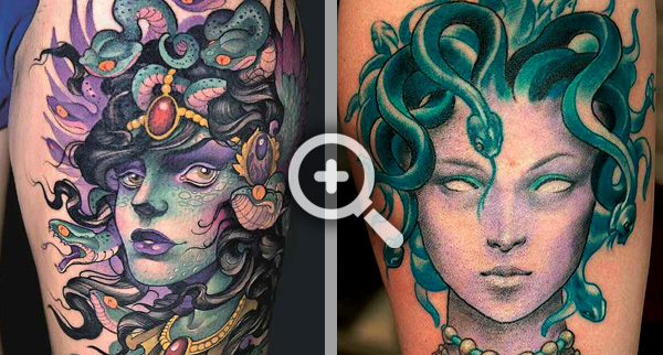 Bedeutung der Medusa Tattoos Tattoo Spirit