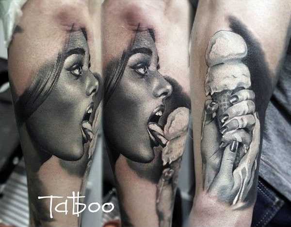 Tätowiererin Valentina Ryabova ist in der internationalen Tattoo-Szene &quo...