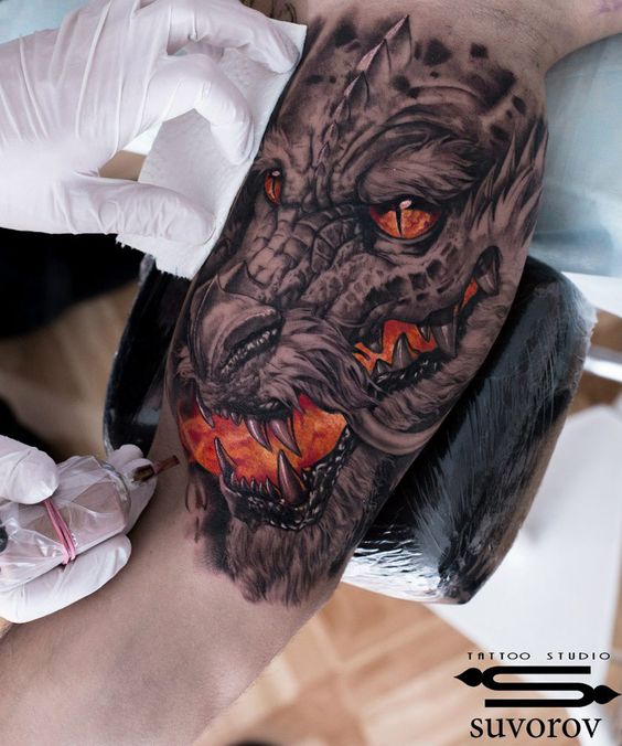 Tattoo bedeutung drachen Tattoo Drache