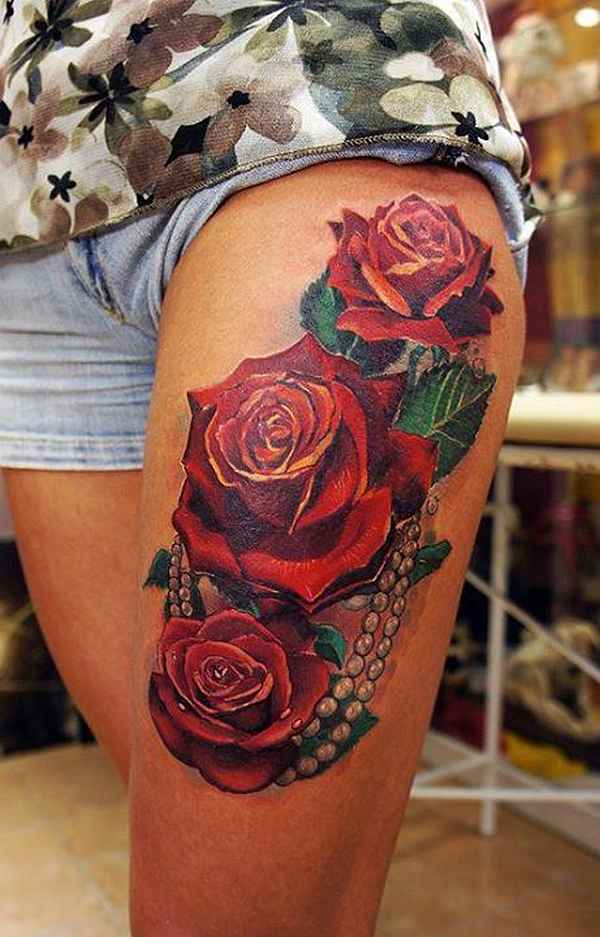 Die Bedeutungen Der Rose Tattoo Spirit