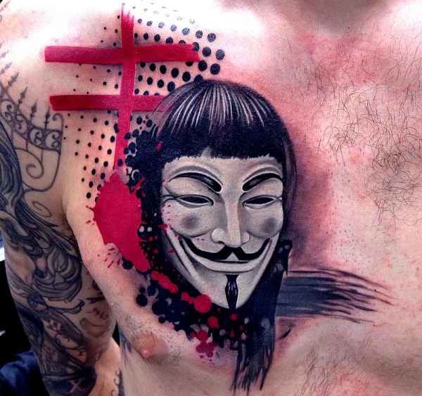 V wie Vendetta Tattoo Spirit