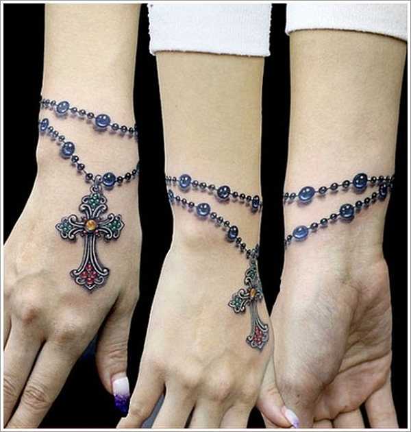 Handgelenk armband tattoo frau Die schönsten