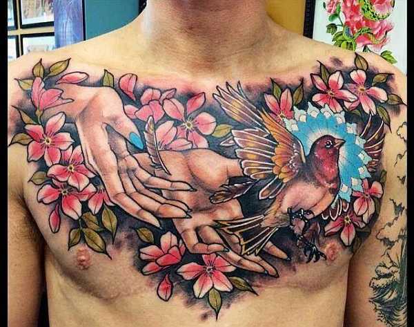 Motive männer brust tattoo SKIN STORIES