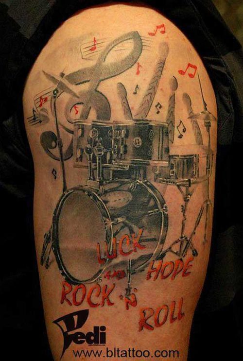 Die schönsten MusikTattoos Tattoo Spirit