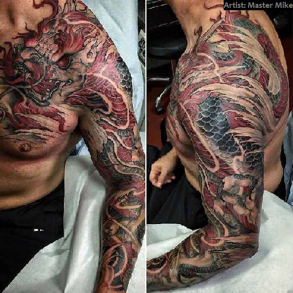 Mann oberarm tattoo Tattoo Ideen