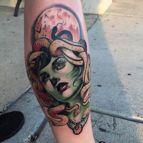 Bedeutung der Medusa Tattoos Tattoo Spirit