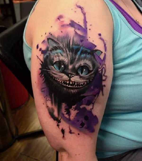 Cheshire Cat – Die Grinsekatze - Tattoo Spirit