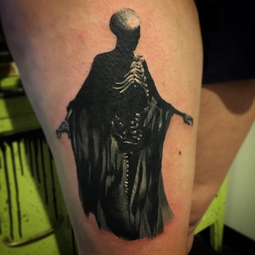 Dark and Deadly Dementor Tattoos Tattoo Spirit