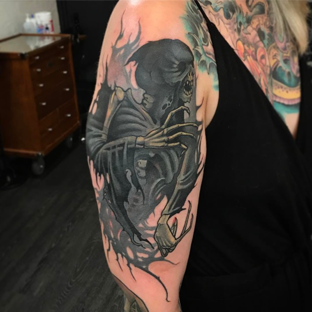 Dark and Deadly Dementor Tattoos Tattoo Spirit