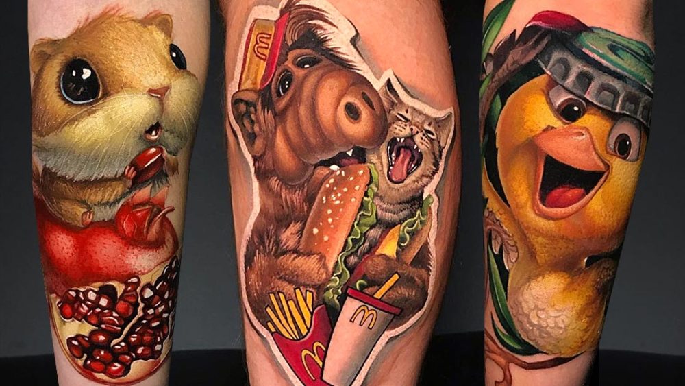 Tattoo, Idee, Hamster, Vogel, Katze, Alien,
