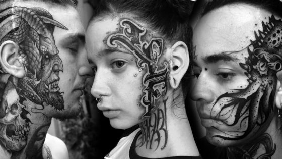Tattoo, Idee, Gesicht