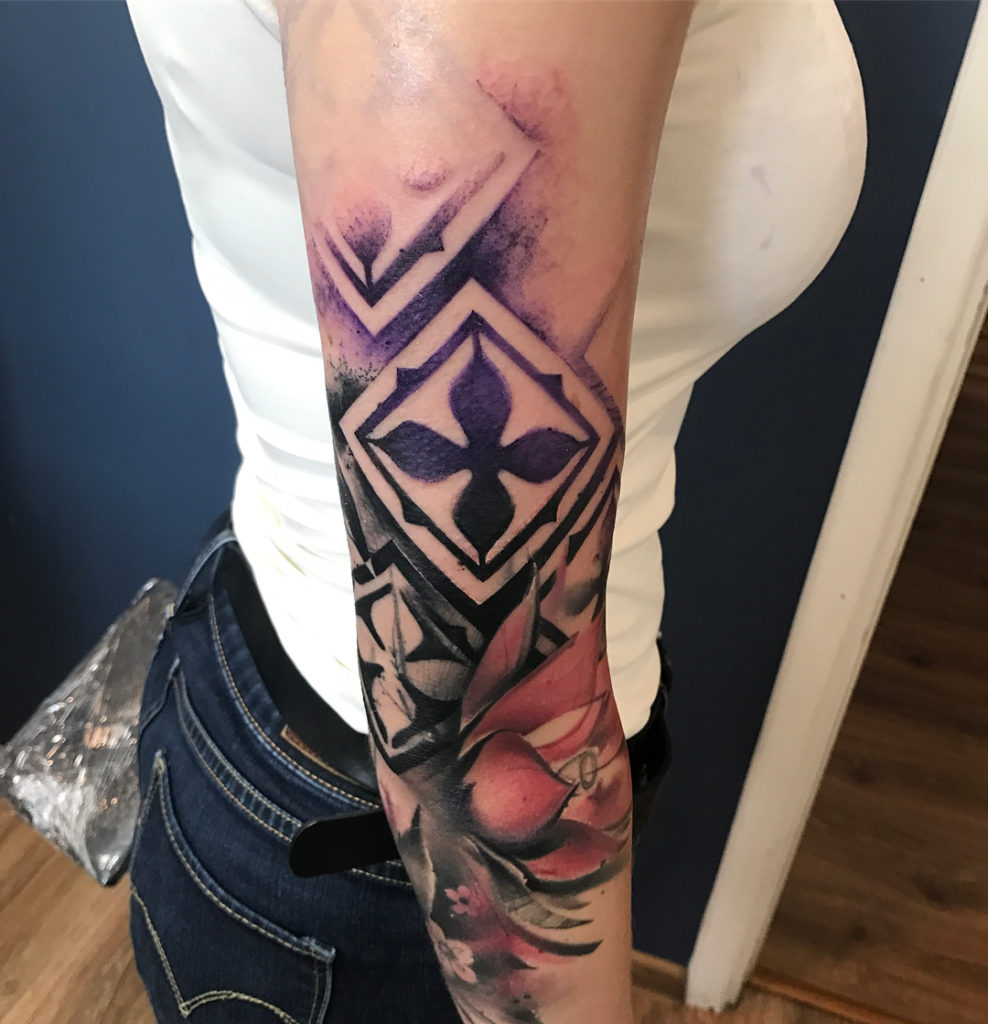 Dark Watercolor mit Lukasz Bam Kaczmarek Tattoo Spirit