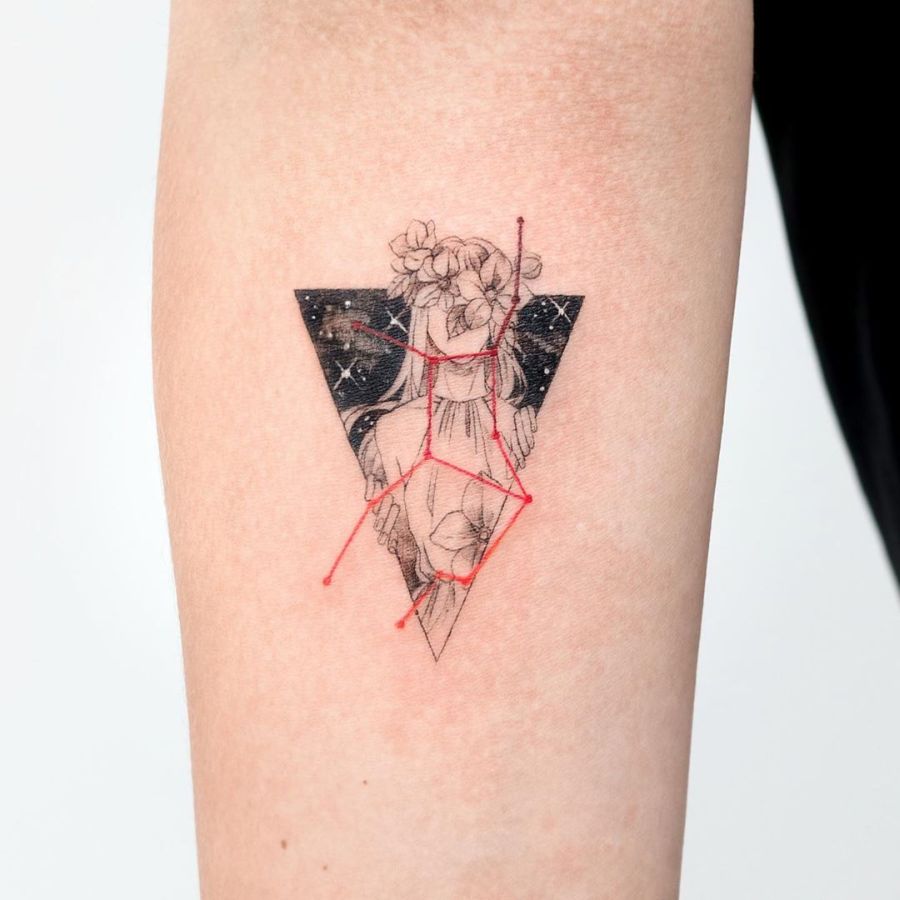 Sternzeichen Motive Fur Die Jungfrau Tattoo Spirit