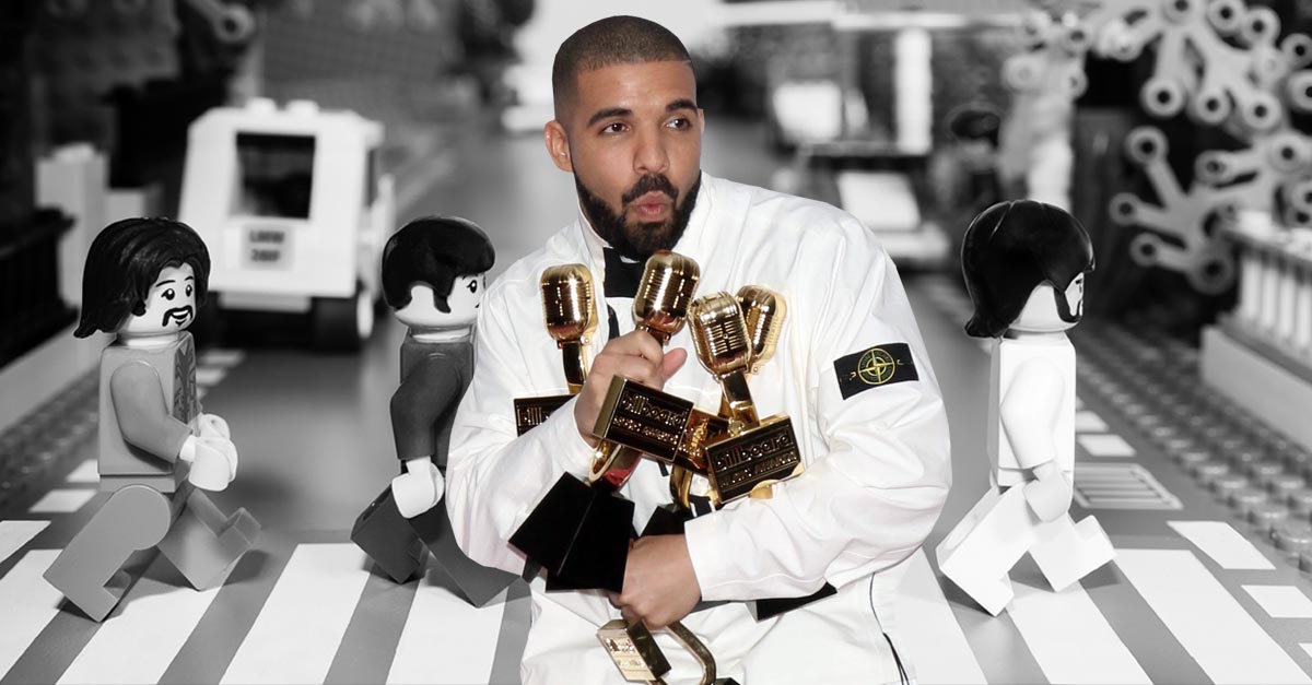 Drake beats The Beatles record on most top five hits with Stayin Alive   News  Mixmag