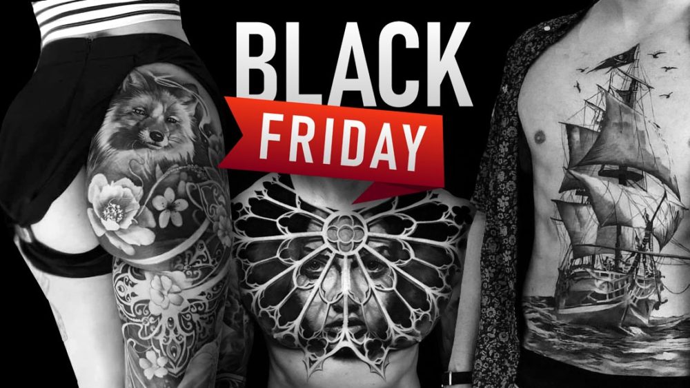 Black Friday 50 geniale Blackwork Tattoos Tattoo Spirit