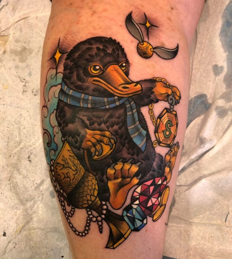 Ein niedlicher Kleptomane Niffler Tattoos Tattoo Spirit