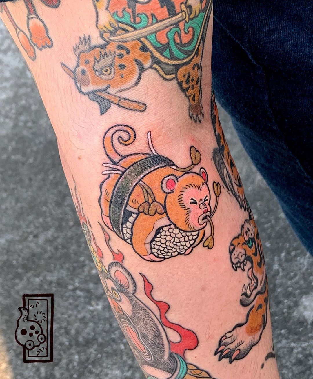 Originelle Neo Asiatische Motive aus Süd Korea Tattoo Spirit