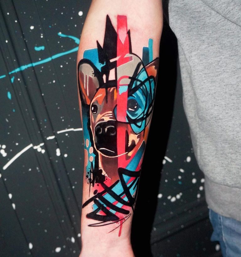 Dynoz Art Attack zu Gast in Erkelenz Tattoo Spirit
