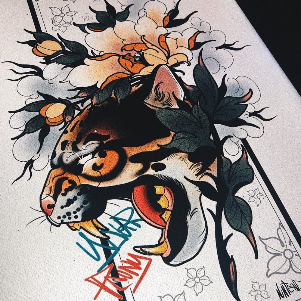 Coole ComicVorlagen mit Wiktor Kiatrow Tattoo Spirit