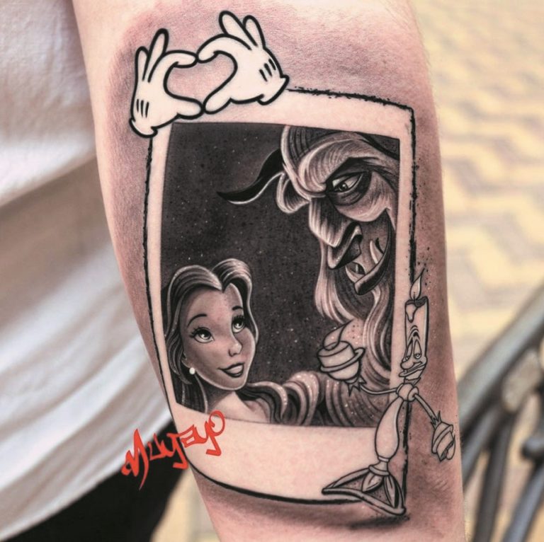 Goldene Nadel Tattoo Art in Fulda Tattoo Spirit