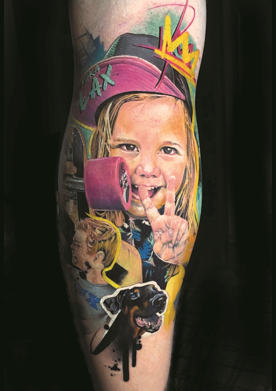 Sandra Green Tattoo by Pandaeffekt Tattookunst in Heilbronn Tattoo Spirit