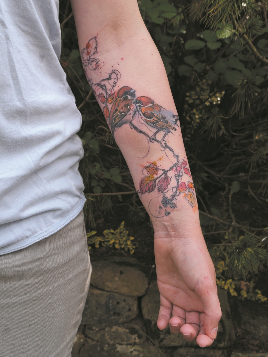 Donna Tinta in HornBad Meinberg Tattoo Spirit